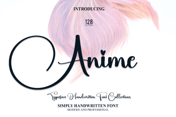 Anime Font for Branding Projects