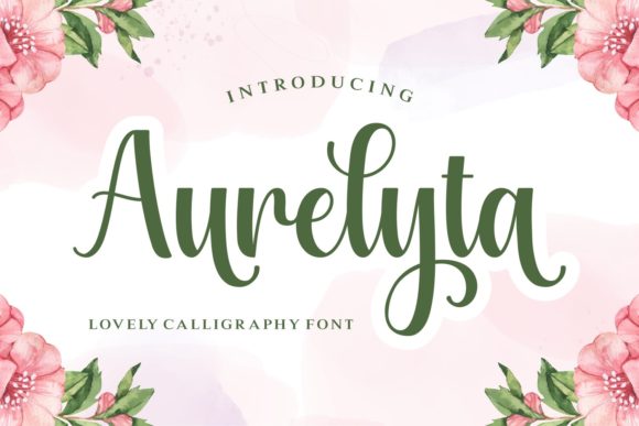Aurelyta: A Romantic Script Font for Web Design
