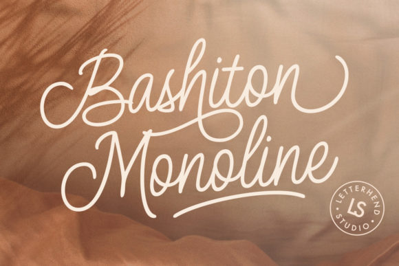 Bashiton Monoline Font for Eye-Catching Design