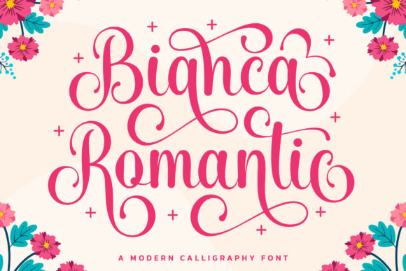 Bianca Romantic Font for Modern Web Design