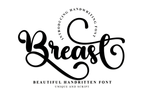Breast Font Review for Branding and Design