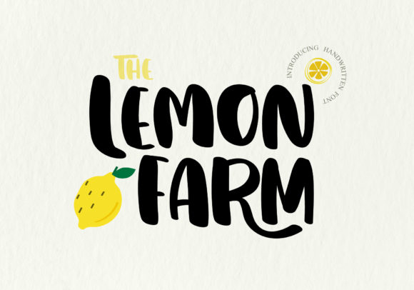 Bring Joy to Your Campaigns with Lemon Farm Font