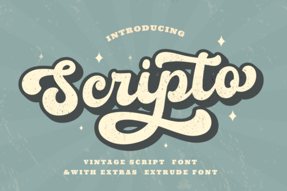 Bring Your Creations to Life with the Scripto Font