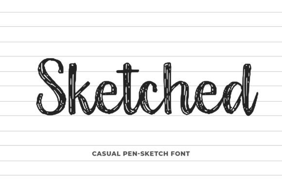 Bring Your Creations to Life with the Sketched Font
