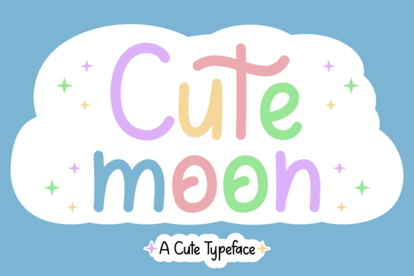 Cute Moon: A Handwritten Font for Editorial Elegance