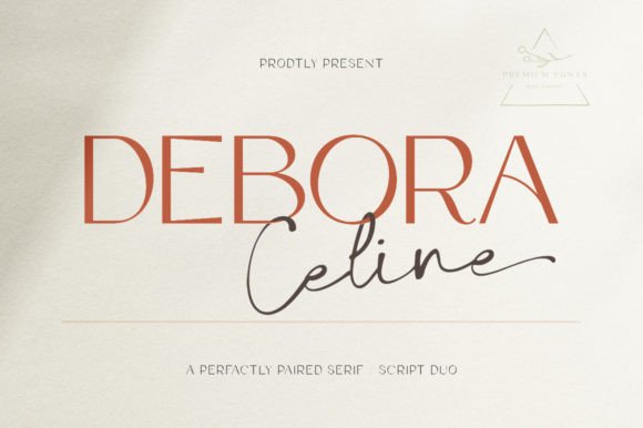 Debora Celine Font for Modern Web Design