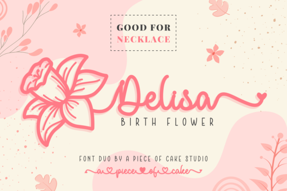 Delisa Birth Flower Duo First Impressions and Design Use