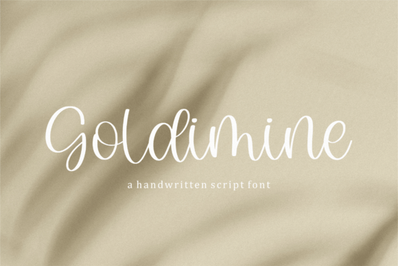 Goldimine: A Handwritten Font for Modern Web Design
