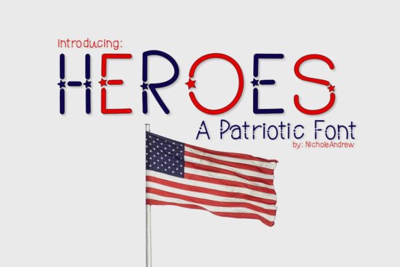 Heroes Font for Web Design Projects