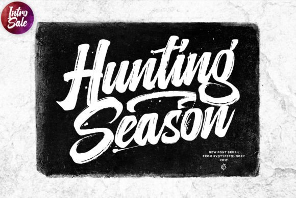 Hunting Season Font for Web Design Projects