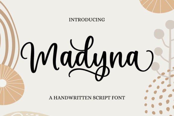 Madyna: The Script Font That Elevates Your Campaigns