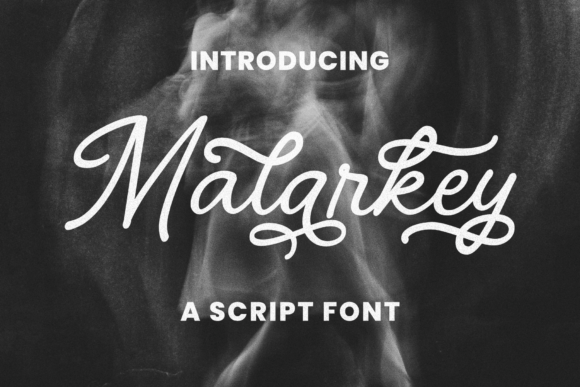 Malarkey Script Font for Editorial Design