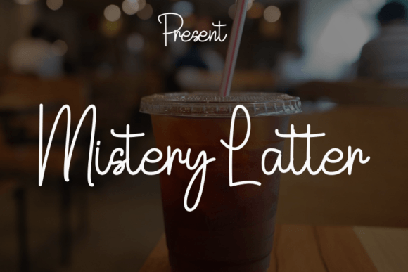 Mistery Latter: A Modern Script Font for Brand Campaigns
