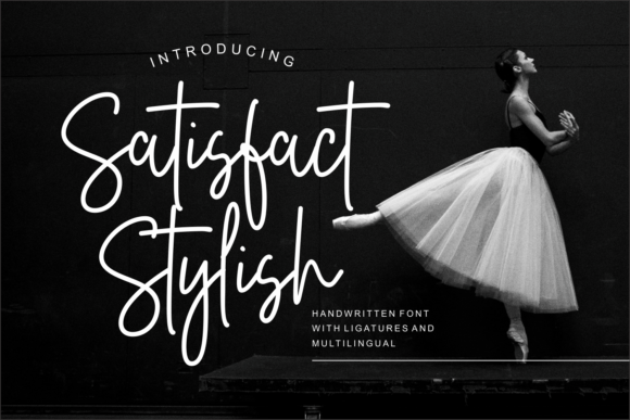 Satisfact Stylish: A Font That Elevates Handmade Creations