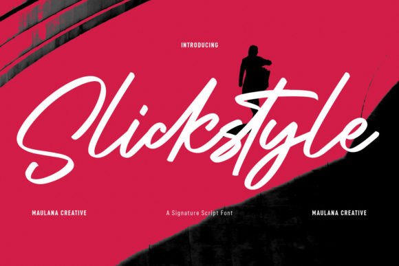 Slickstyle Script Font Review for Design Projects