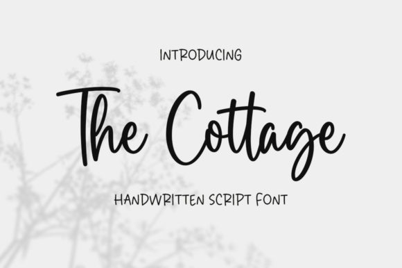 The Cottage: A Handwritten Font That Elevates Handmade Creations
