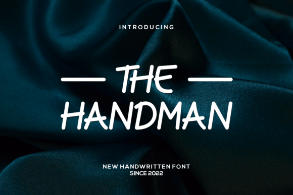 The Handman Font for Business Branding